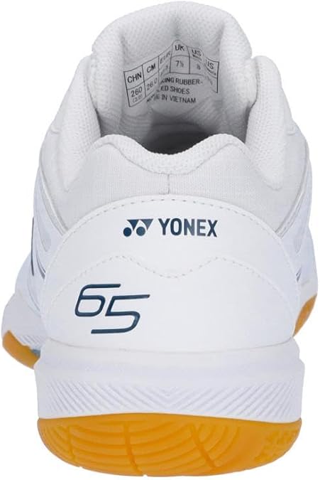 バドミントン ヨネックス シューズ SHB65Z4Wホワイト25.5cm Yonex SHB-65Z4W White WIDE Badminton Shoes (SHB65Z4W)